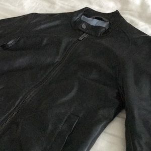 Zara Man Faux Leather Jacket